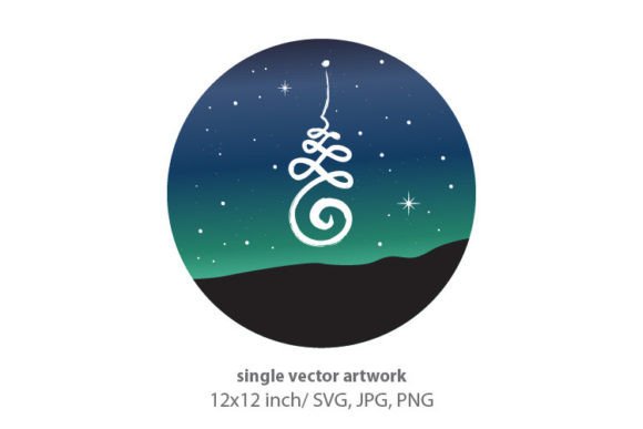 Buddhist Symbol for Life Path Graphics